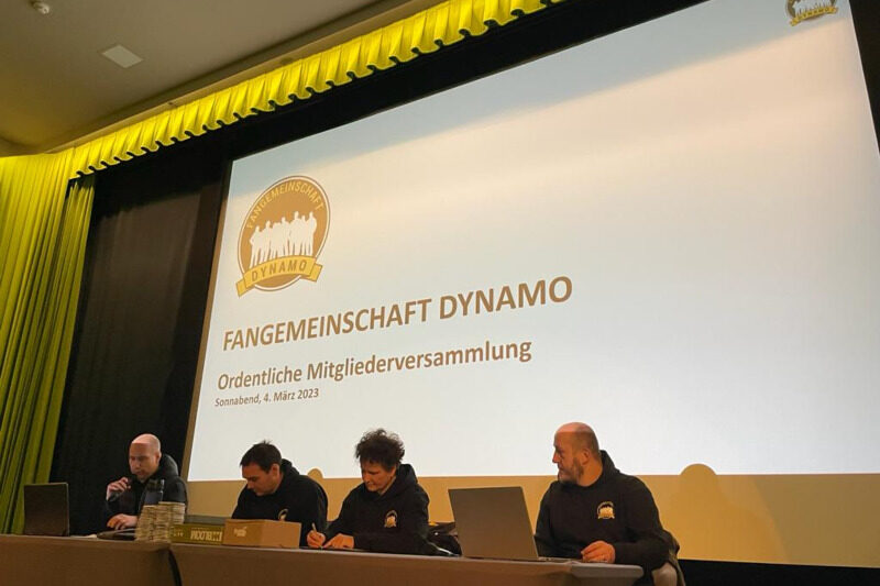 Vorstand der FG bei der Mitgliederversammlung