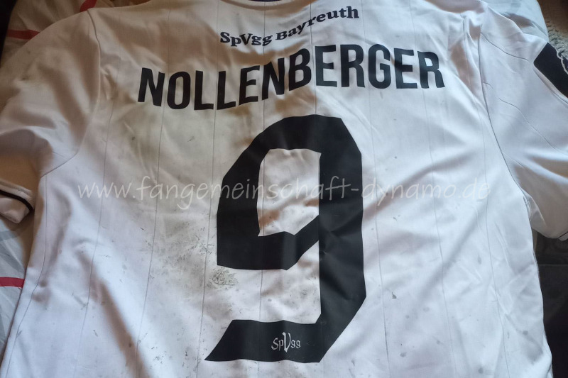 Matchworn-Trikot von Alexander Nollenberger von der Spielvereinigung Bayreuth