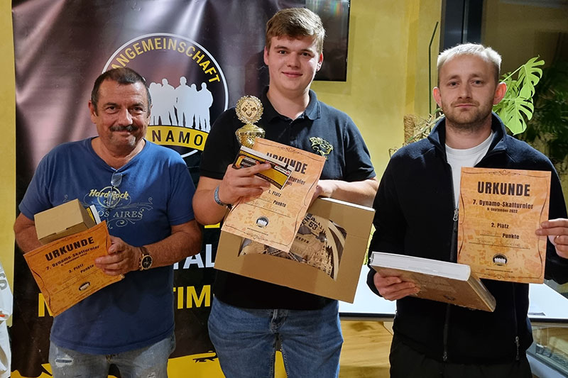 Gewinner des 7. Dynamo-Skatturnieres
