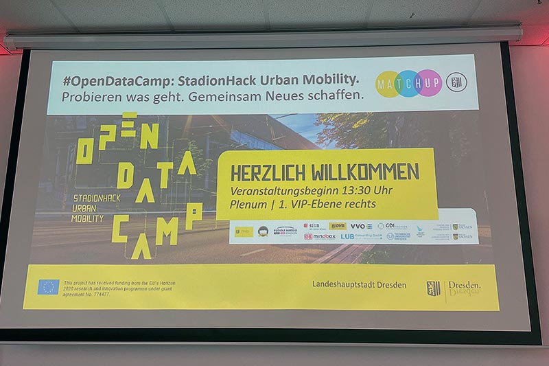 Präsentation zum Open Data Camp